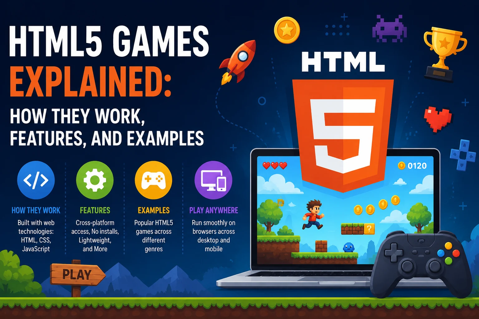 HTML5 Games Explained: How They Work, Features, and Examples